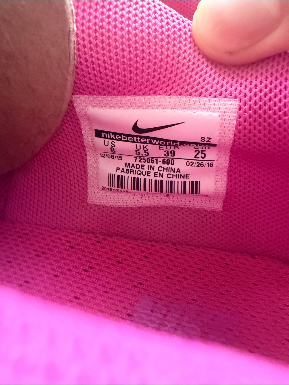 w air max 90 ultra br pink - Picture 5 of 7